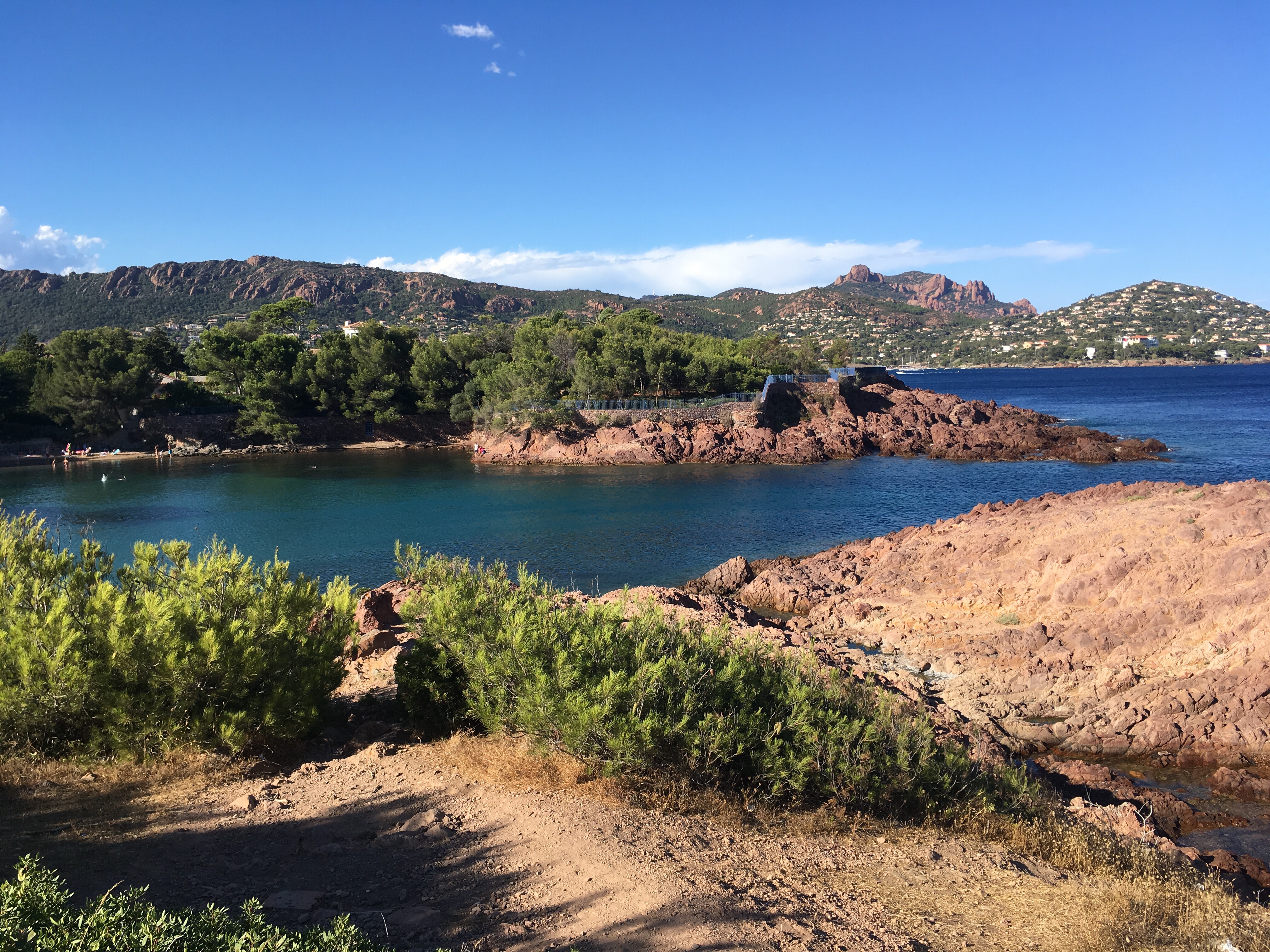 Tiki Plage, or Plage de Camp Long in Agay in the south of France