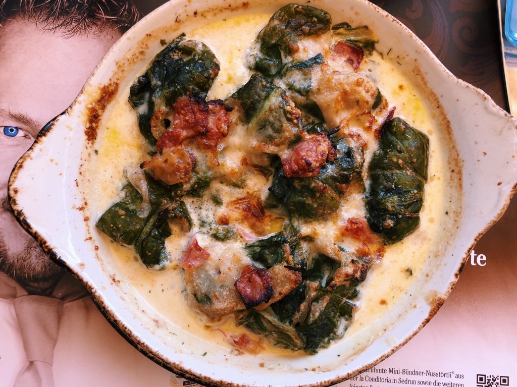 Capuns, a Swiss Food specialty from Canton Graubünden