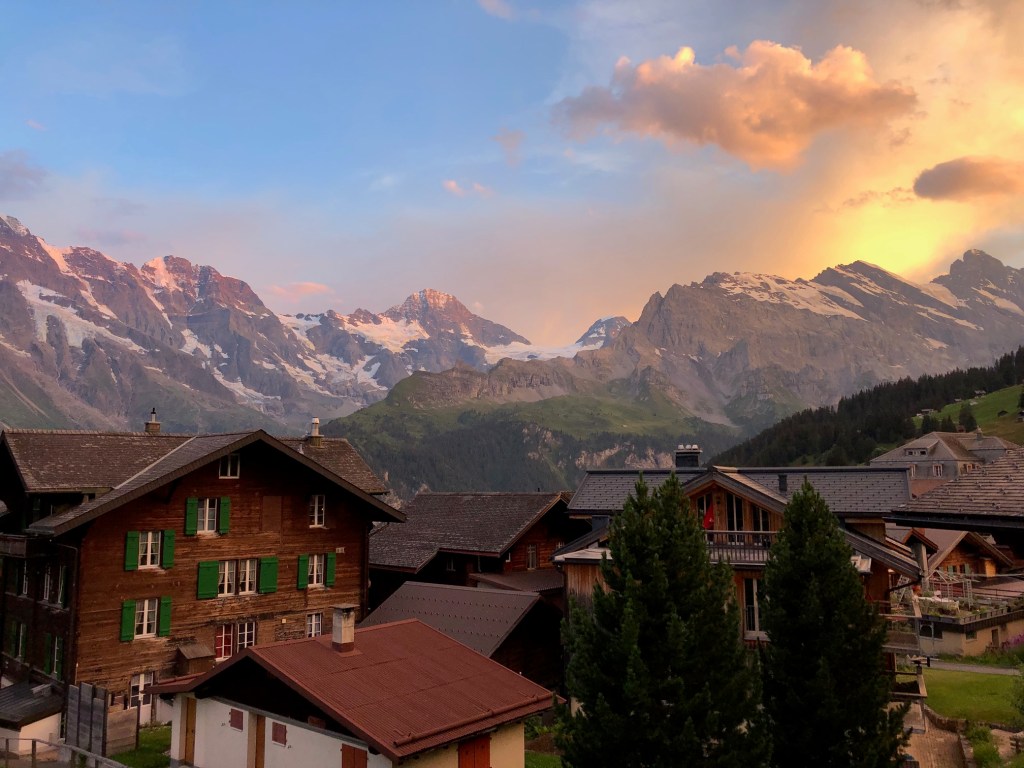 Mürren, Lauterbrunnen Valley, Switzerland