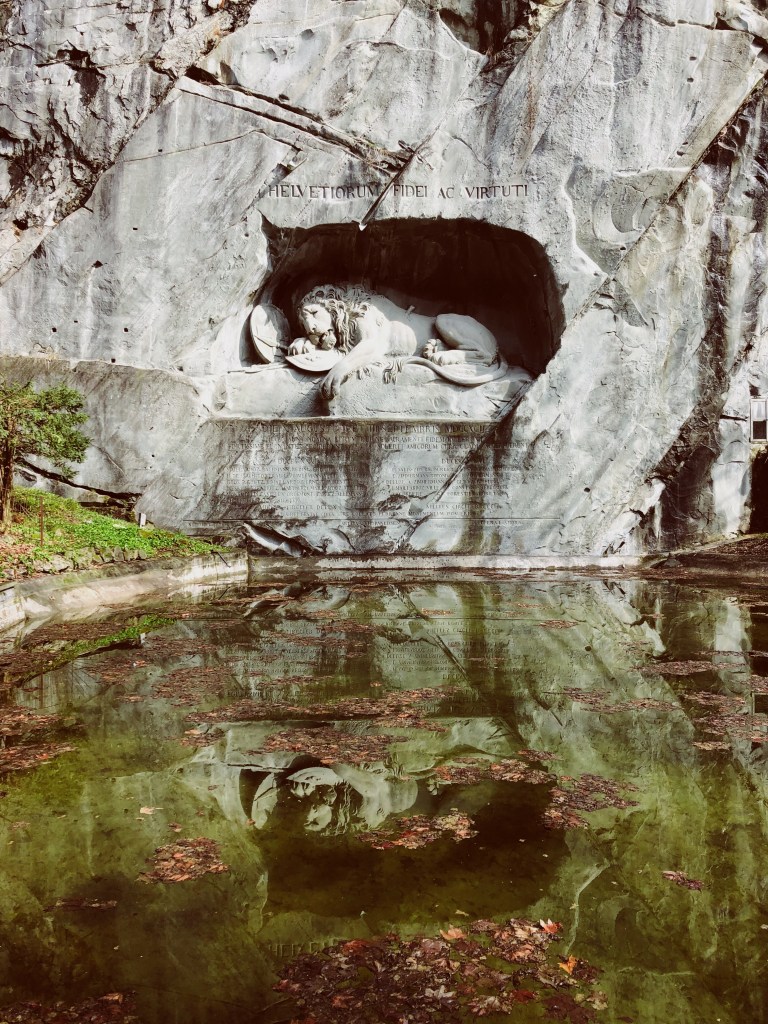 The Lion Monument in Lucerne. Things to do in Lucerne
